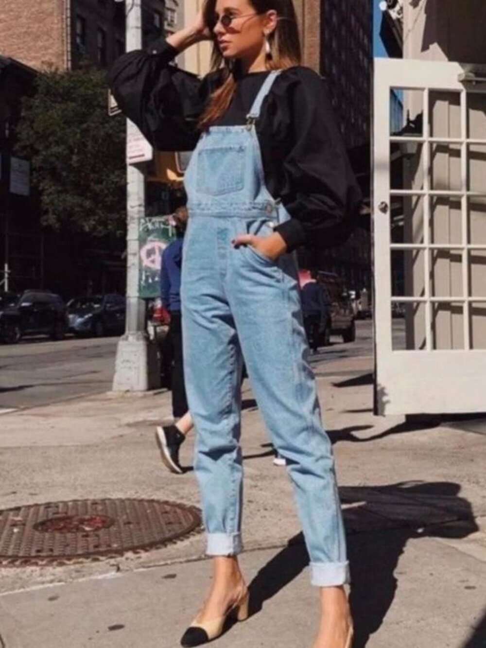 WeWoreWhat Basic Denim Overalls